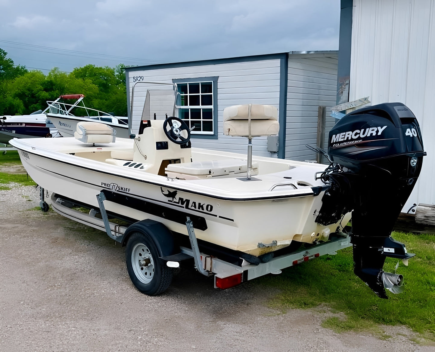 2013 Mako Pro Skiff 17 CC
