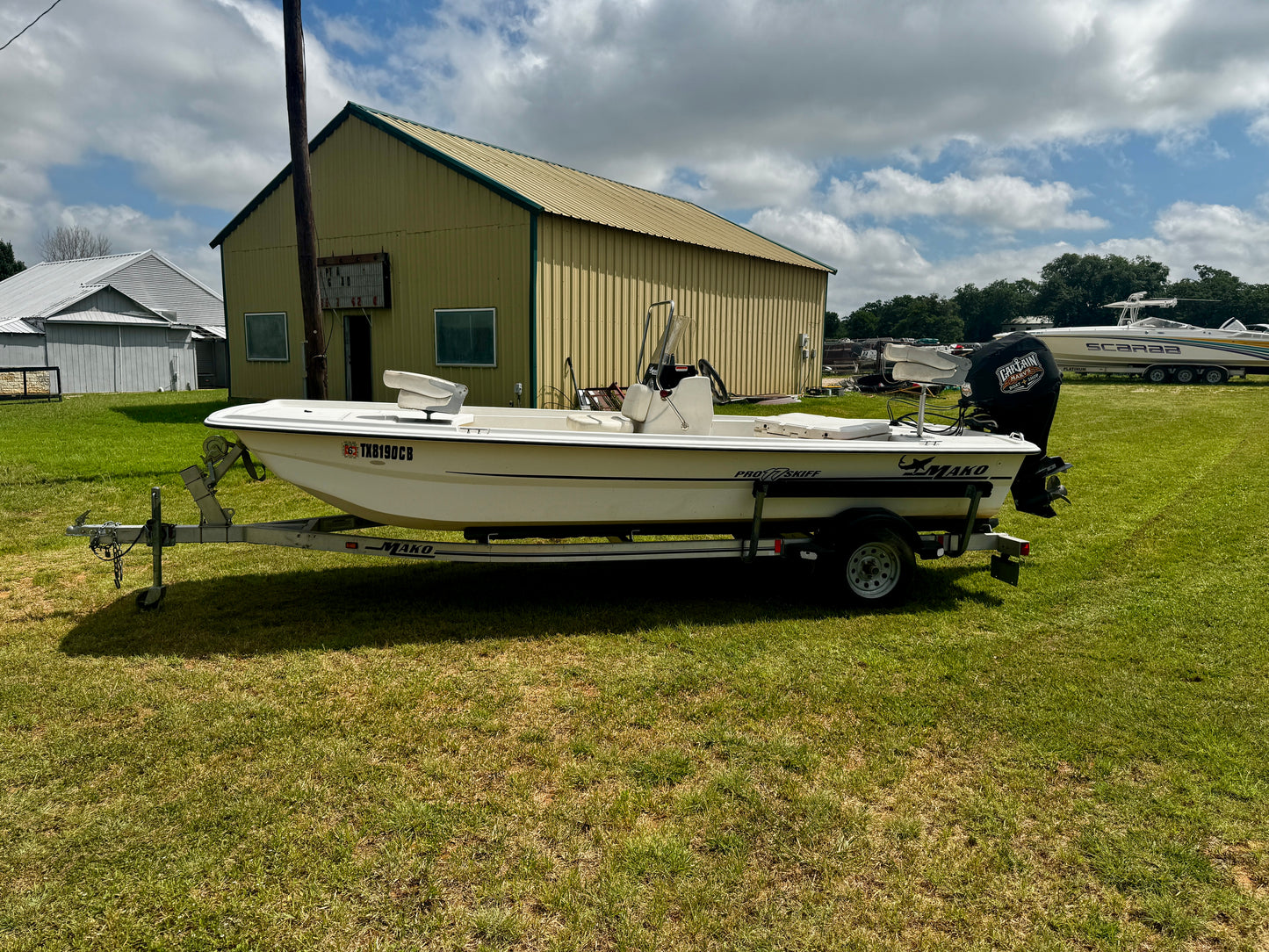 2013 Mako Pro Skiff 17